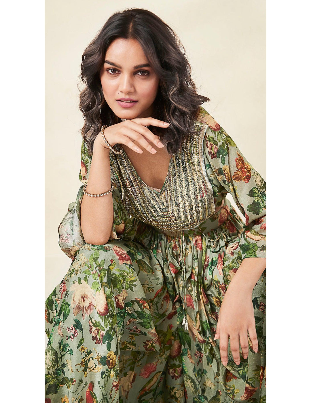 Green Contemporary Clothing Set