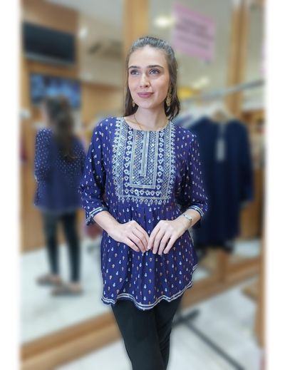 Purple Tunic Kurti