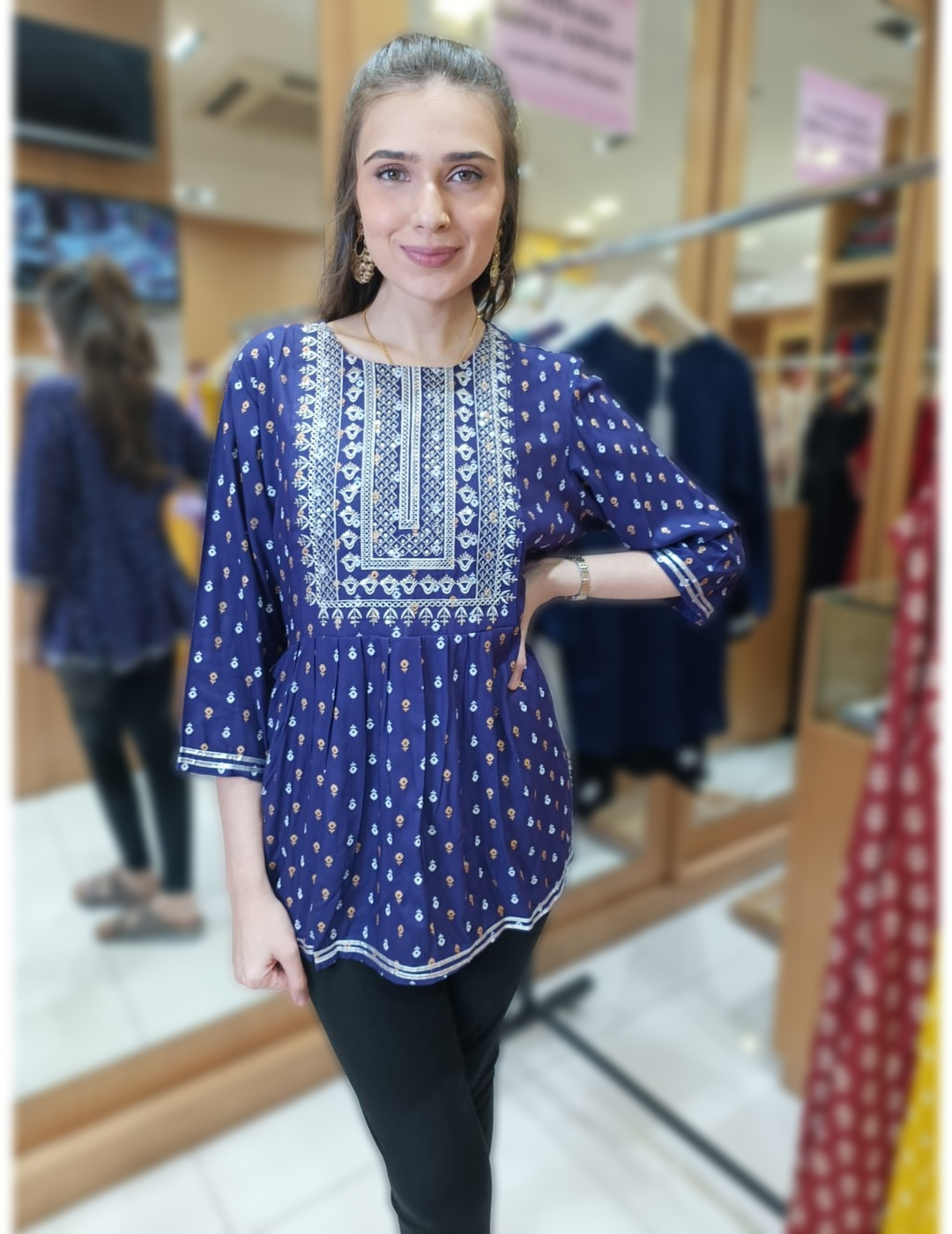 Purple Tunic Kurti