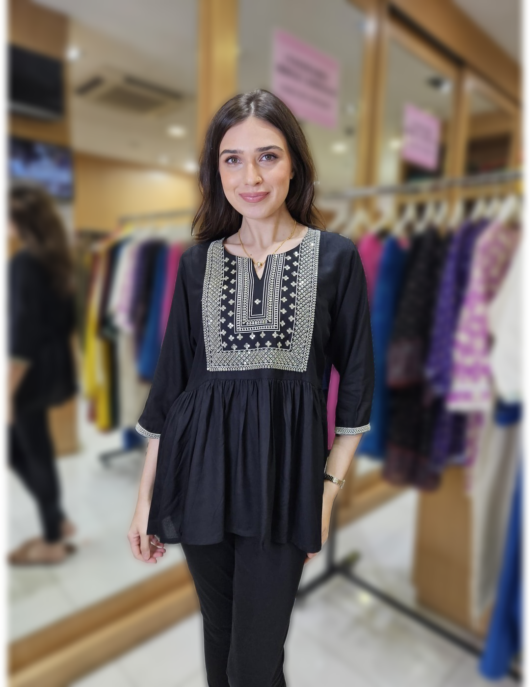 Black Tunic Kurti