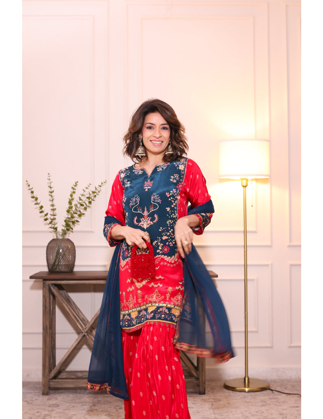 Aarani Rimmer Aarani Embellished Co-Ord Set - Buy Indian Wear Singapore β Studio J Shop