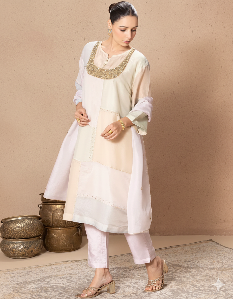 Multi Pastel Sterlin Tunic