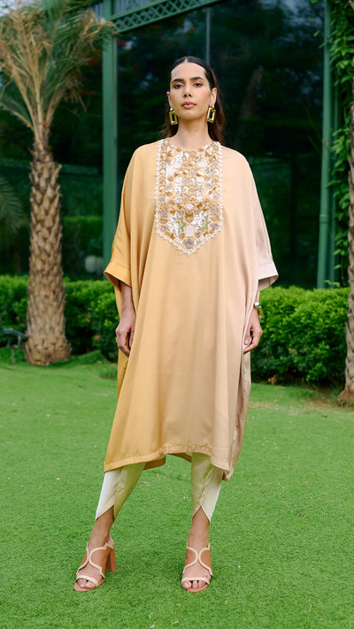 MUSTARD OMBRE ANORA TUNIC