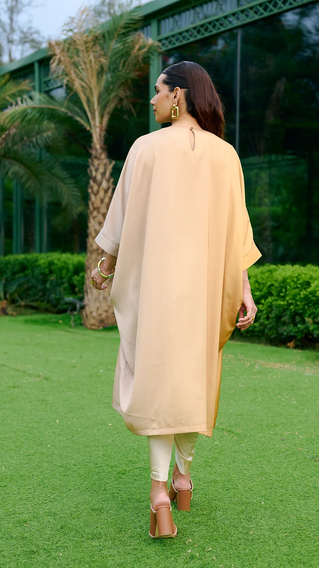 MUSTARD OMBRE ANORA TUNIC