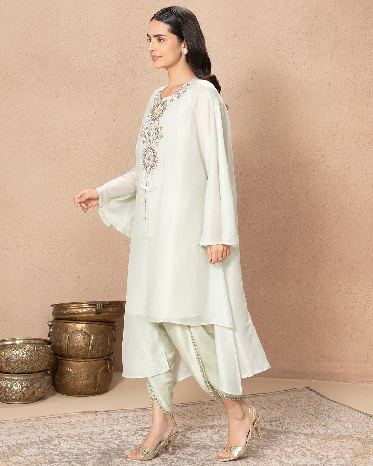 PISTA GREEN PIXIE TROUSER