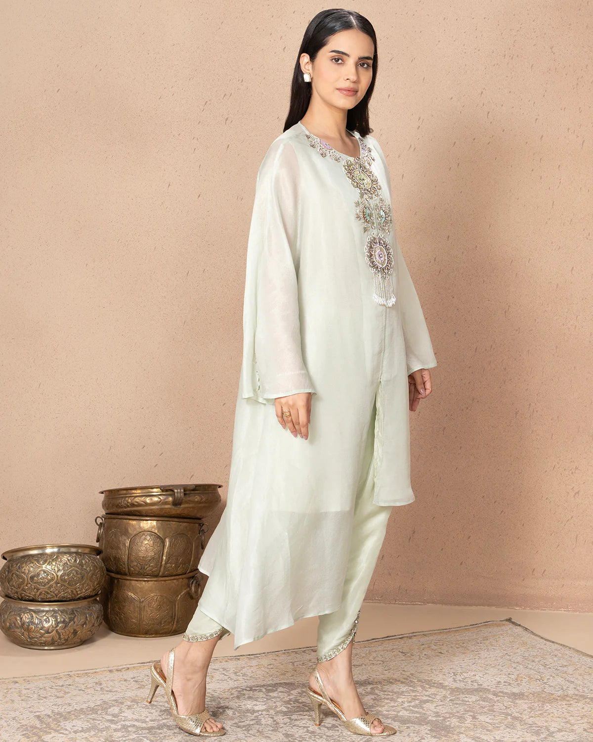 PISTA GREEN PIXIE TROUSER