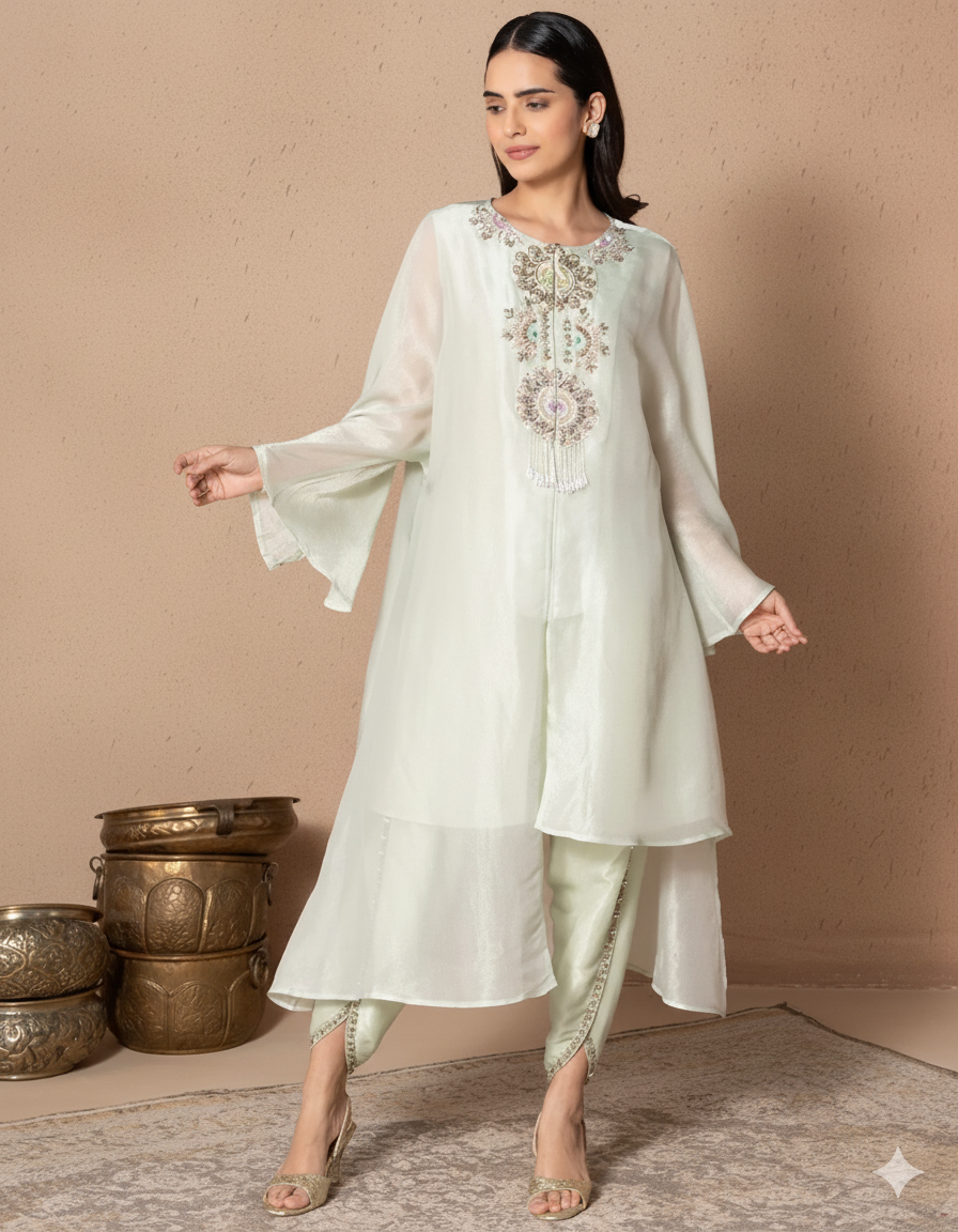 Pista Green Pixie Tunic