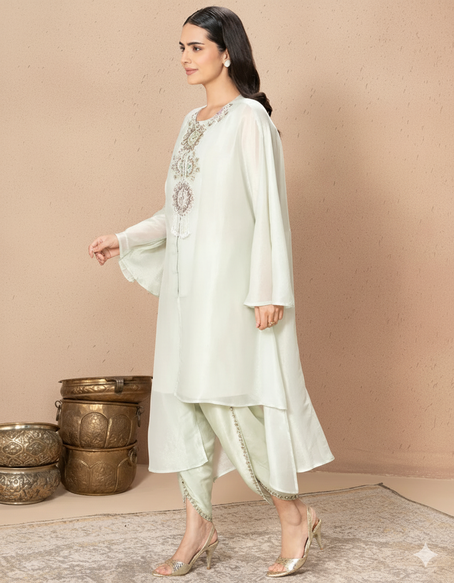 Pista Green Pixie Tunic