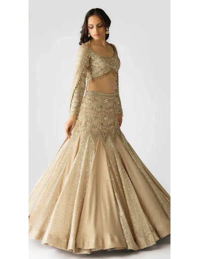 The Champagne Dawn Lehenga