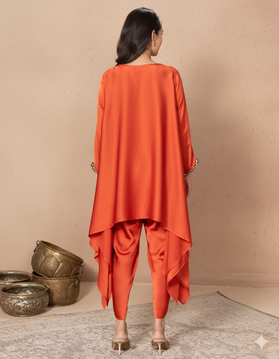 RUST ORANGE ZOLA TUNIC