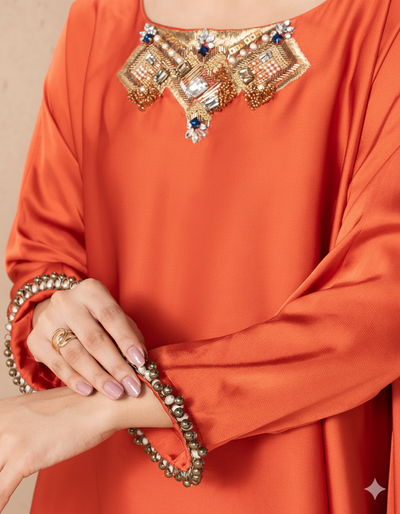 RUST ORANGE ZOLA TUNIC