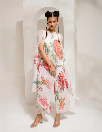 Ivory White Kaftan only