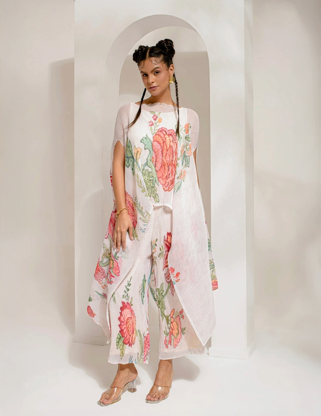 Ivory White Kaftan only