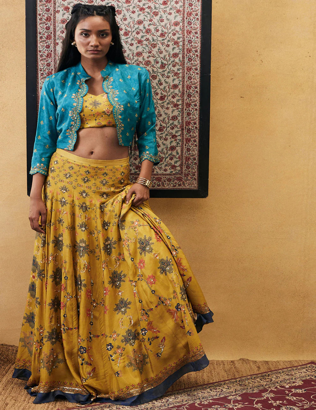 Aarani Rimmer Aarani Embellished Co-Ord Set - Buy Indian Wear Singapore β Studio J Shop