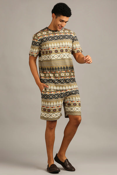 Tiraz Printed Co-ord Set