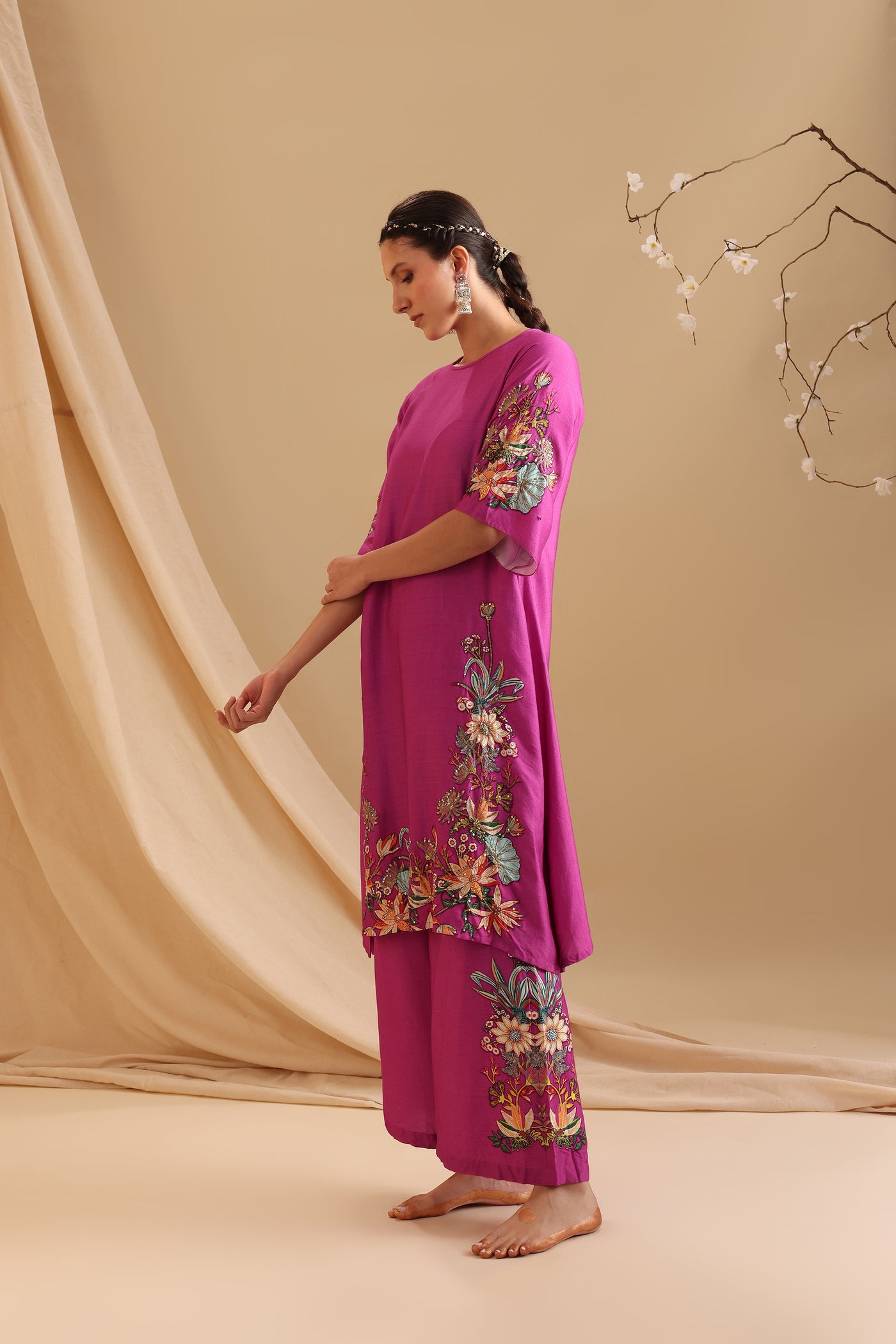 Embroidered Kurta Set for Indian Wear 