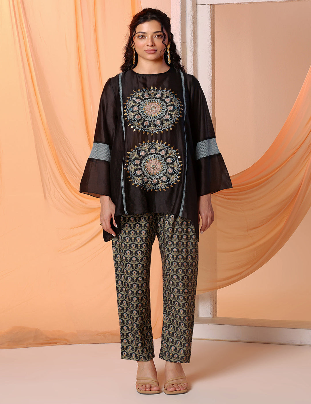 Eraya Applique Co-ord Set - Indian Clothing Singapore Online – Studio J ...