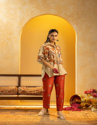 Rangtara Embellished Co-Ord Set