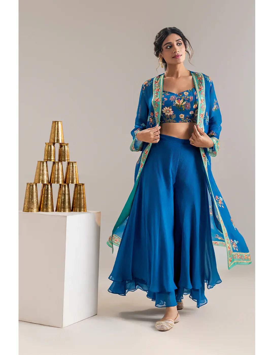 Aarani Rimmer Aarani Embroidered Co-ord β Designer Indian Outfit Singapore β Studio J ...