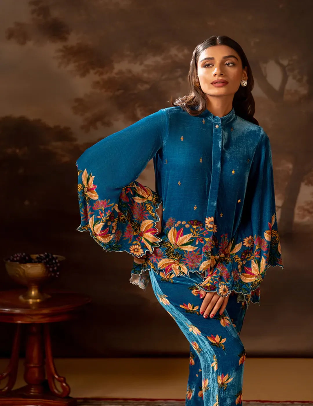 Aarani Rimmer Aarani Embroidered co-ord set β Studio J Shop