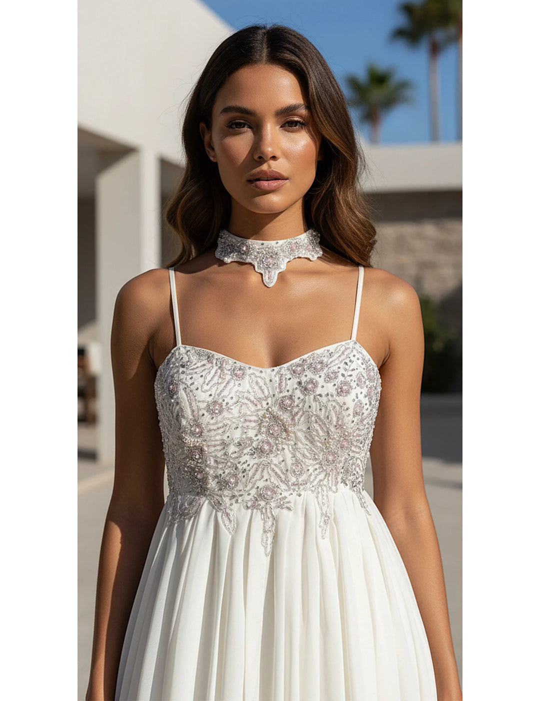 The Celestia Embroidered Sharara Set