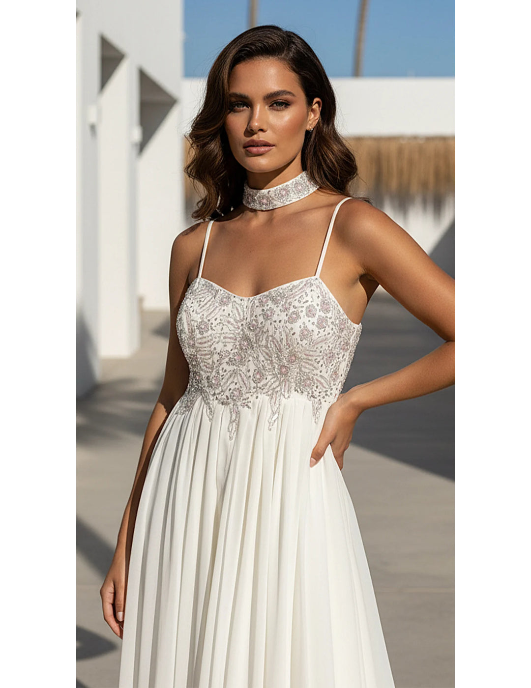 The Celestia Embroidered Sharara Set