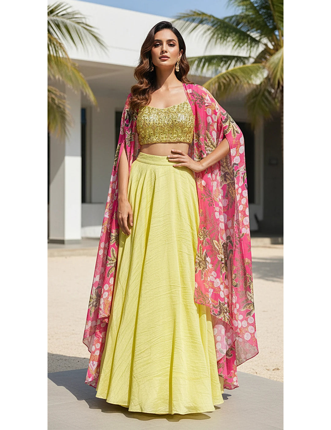 The Citrus Lumiere Vantara Cape Set