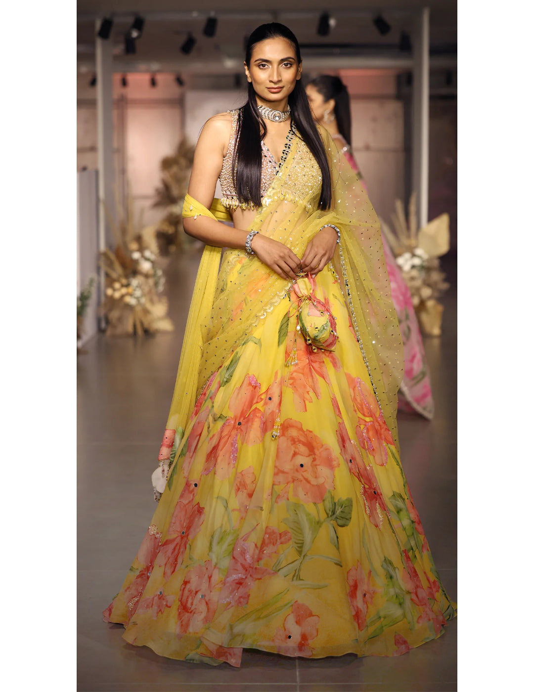 The Wild Marigold Lehenga
