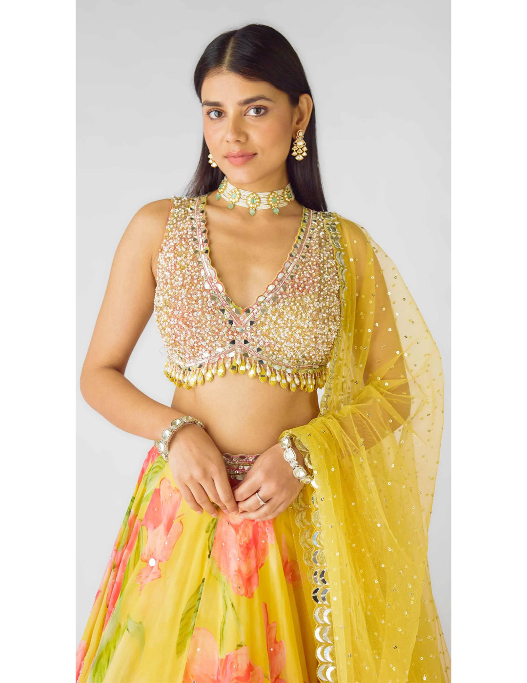 The Wild Marigold Lehenga