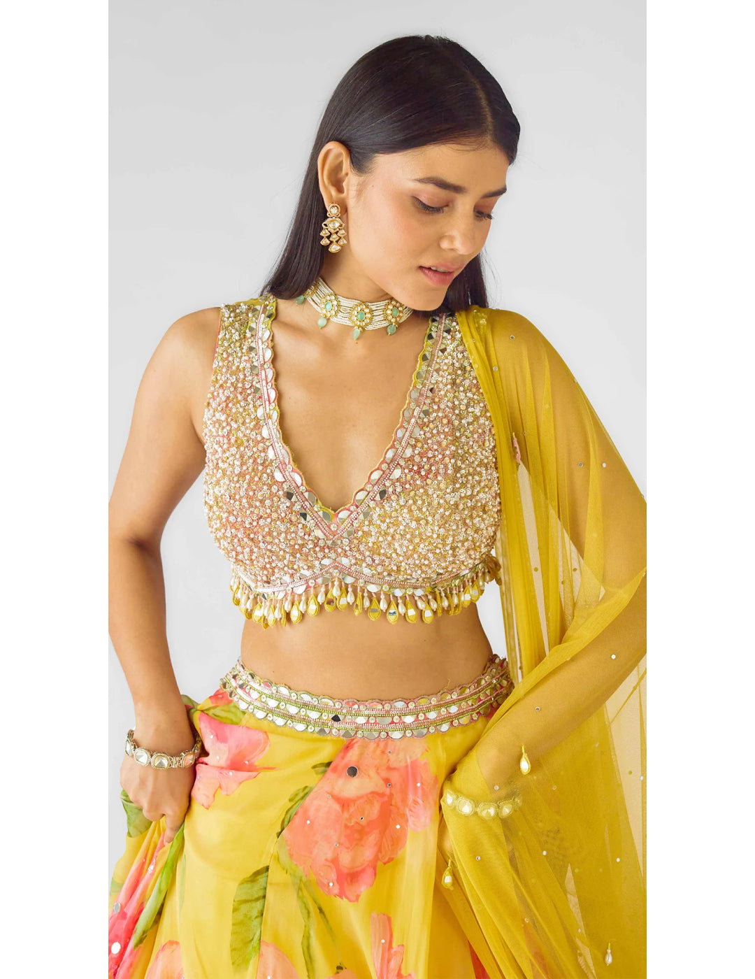The Wild Marigold Lehenga