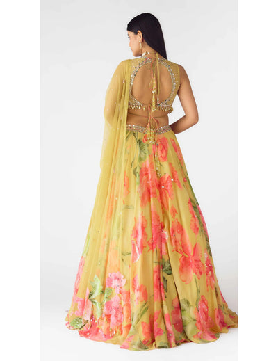 The Wild Marigold Lehenga