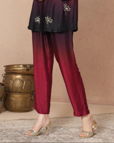 Wine Ombre Synergy Pants