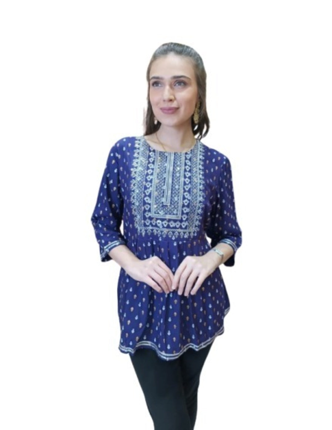 Blue Tunic Kurti