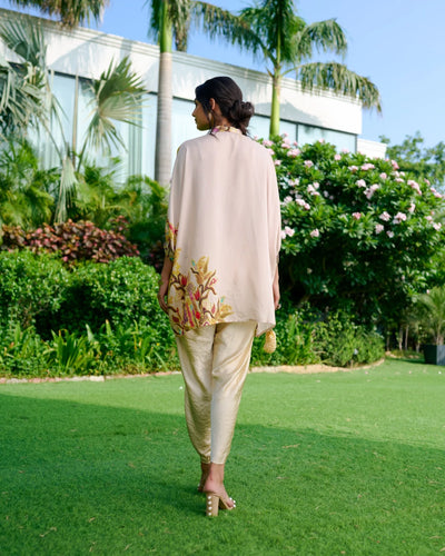 Yellow Aza Split Shirt