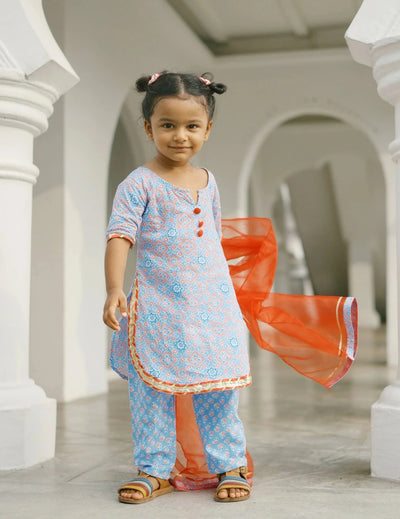 Fida Girls Kurti Set