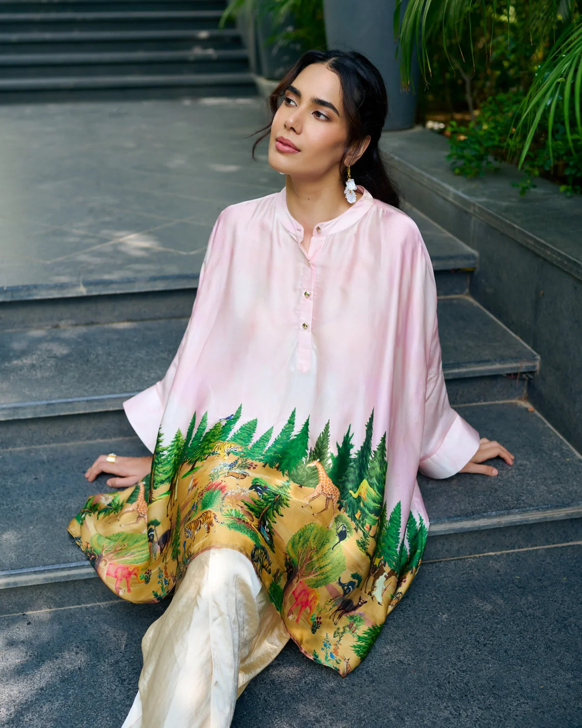 Pink Biota Meridian Shirt