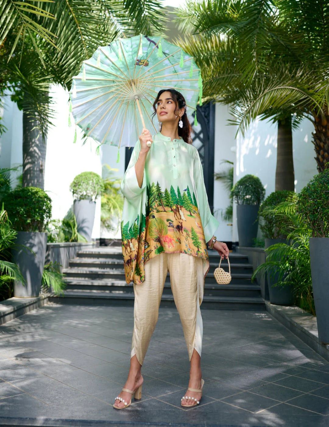 Green Biota Meridian Shirt