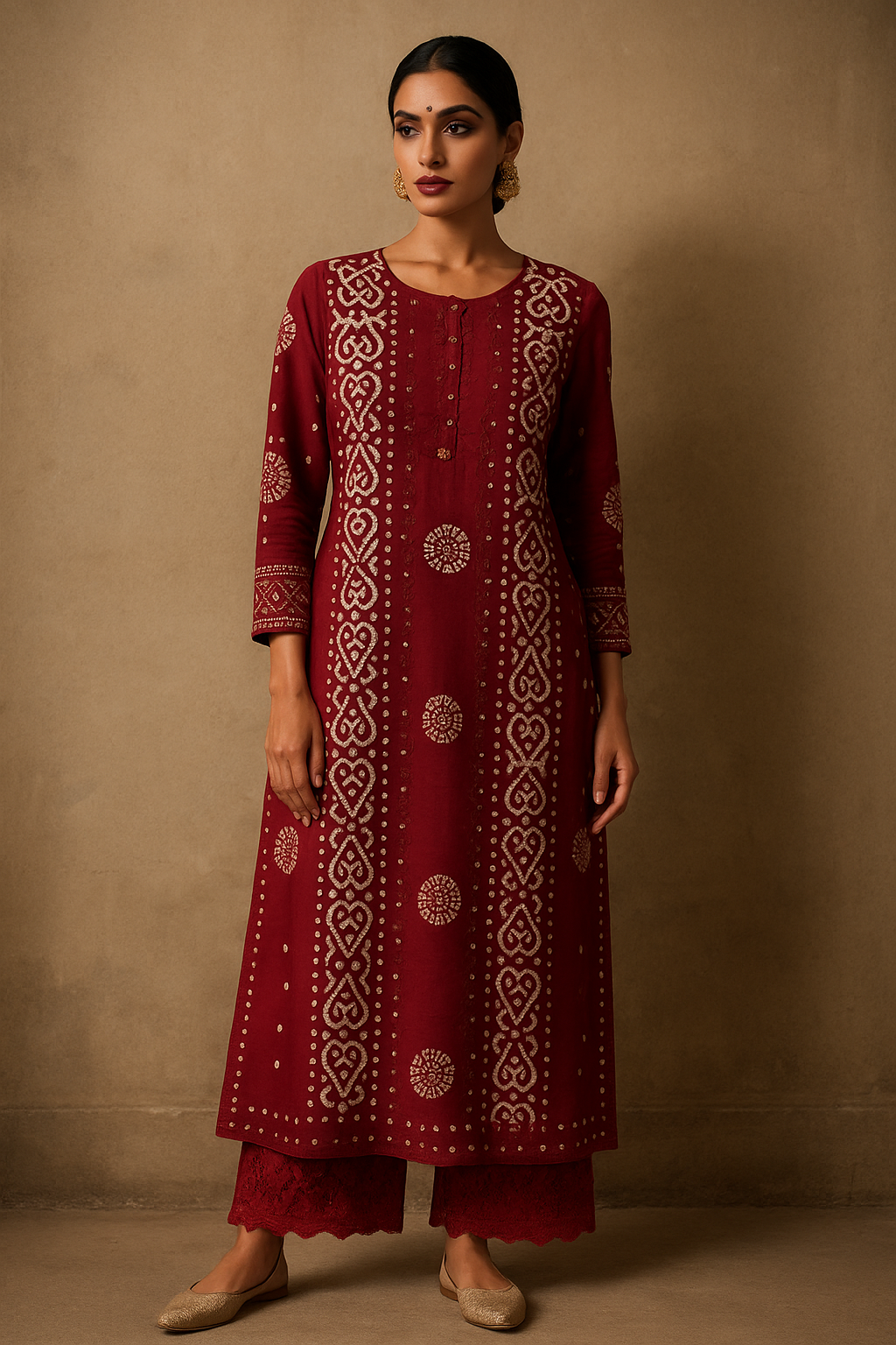 Beautiful Red Kurti
