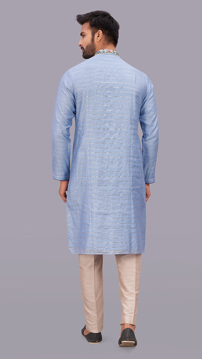 online indian Chanderi Kurta Set